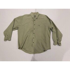 Eddie Bauer Men’s Long Sleeve Button Dress Shirt  L